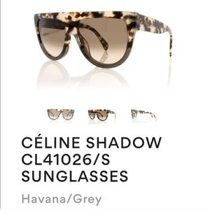 Celine shadow sunnies